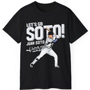 Juan Soto Yankees Lets Go Shirt New York Baseball Graphic Fan Gift Retro Sports